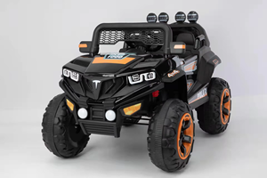 Voiture électrique pour enfants One Key Start de 2 à 4 ans avec musique Ports USB/MP3 Véhicule de plage extérieur en plastique alimenté par batterie - Product Image 3