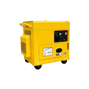 3kVA、5kVA、10kVA 超静音ディーゼル発電機 10kW 発電機 防音カバー付きリモコン、ガソリン発電機セット - Product Image 3
