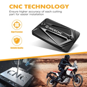 Capuchon de couvercle de réservoir de frein avant en aluminium NiceCNC pour Yamaha <span class=keywords><strong>FZ1</strong></span> / FJR1300A 2008-2012 2013 <span class=keywords><strong>2014</strong></span> - Product Image 2