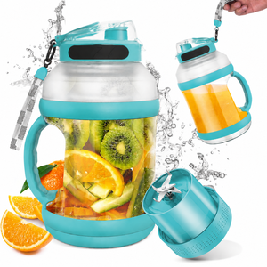 Licuadora Portátil Recargable de Alta Resistencia para Batidos, Vaso Mezclador, Botella de Agua Deportiva, Fácil de Limpiar, Venta al por Mayor de Fábrica - Product Image 1