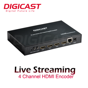 IPTV 4 Canaux entrée HDMI Encodeur IPTV Tête De Réseau H.264 HD IP Encodeur pour IPTV <span class=keywords><strong>Streaming</strong></span> Encodeur - Product Image 2