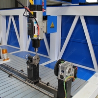 Machine de découpe CNC 5 axes pour le bois 2x4, pour la fabrication de sculptures 3D en mousse EPS, de moules pour voitures et bateaux