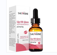 Sérum Lèvres Rose Traitement Végétalien Réparateur Hydratant Anti-Gerçures Blanchissant Éclaircissant Huile Brillante