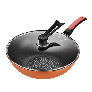 <span class=keywords><strong>Wok</strong></span> de Acero al Carbono Antiadherente con Patrón de Diamantes de Alta Calidad, 30cm de Diámetro, 2-4L de Capacidad, Venta Caliente en <span class=keywords><strong>Asia</strong></span> Central - Product Image 3