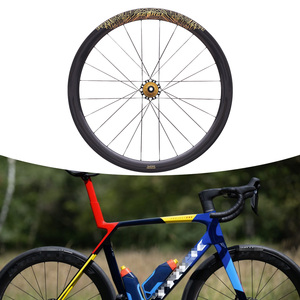 Roues de vélo en fibre de carbone brevetées <span class=keywords><strong>Ferei</strong></span> T700, compatibles tubeless, système d'accouplement magnétique pour vélo de route, roulements céramiques, frein à disque CNC - Product Image 1