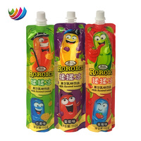 Film en Rouleau d'Emballage Personnalisé pour Pochettes à Bec Verseur de Bâtonnets de Gelée, Tube Souple en Plastique, pour Jus de Fruits et Légumes pour Bébé – Vente en Gros