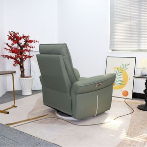 Sillón de Masaje Color Verde Pavo Real, Masaje Corporal Completo, Enchufable, Sin Rieles, Reclinable, para Sala de Estar - Product Image 3