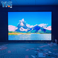 Pared de video LED inmersiva para interiores P3.07 P4 Estudio de Cine de alta escala Producción virtual Pantalla de visualización LED Micro SMD