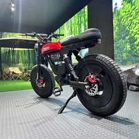 Vélo de montagne électrique QQML, E-Bike Pedelec, batterie au lithium 48V 500W, vitesse unique, cadre en alliage d'aluminium, vitesse maximale de 50 km/h, tout-terrain