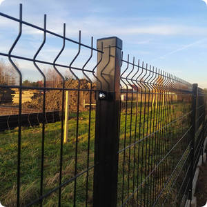 Sıcak satış bahçe çit panelleri 3D kavisli Panel çit/3D kaynaklı tel örgü çit/3D V katlanır tel örgü çit - Product Image 5