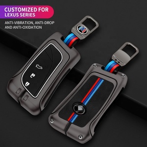 Chuyên Cao Cấp Kẽm Hợp Kim Silicone Chìa Khóa Xe Fob Bìa Chủ Từ Xa Trường Hợp Chìa Khóa Túi Cho Lexus E200/E260E300H/Lc500 - Product Image 1