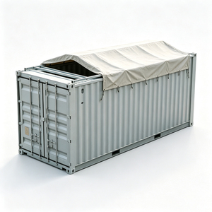 Soft Open Top <b>Container</b> with Removable Tarpaulin Roof for Oversized Cargo – HowWant - Product Image 1