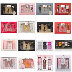 Ensemble <span class=keywords><strong>de</strong></span> parfums <span class=keywords><strong>de</strong></span> haute qualité du Moyen-Orient, parfum arabe longue durée, coffret cadeau, parfums arabes originaux, parfum arabe Dubaï - Product Image 1
