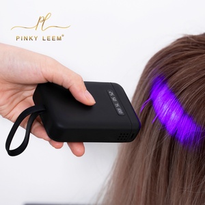 Machine à extensions de cheveux UV Lglo personnalisée Pinky leem, kit d'extensions de cheveux naturels, lumière UV pour extensions de cheveux - Product Image 3