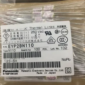 EYP2BN110 Thermal Cutoffs 115C 2A/250VAC THERMAL CUTOFF EYP-N