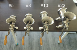 Picadora de <span class=keywords><strong>carne</strong></span> <span class=keywords><strong>manual</strong></span>, 5 #8 #10 #22 #32 - Product Image 2