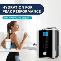 Ioniseur d'eau alcaline TOP Semos Kangen PH4.5-10.5 ORP-800mv 2.5KG Léger 110V 220V Disponible pour utilisation en salle de sport