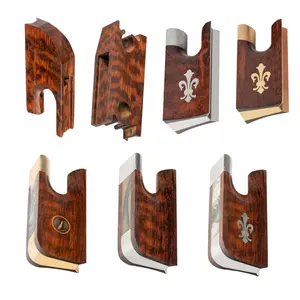 Bois de serpent violon/alto/<span class=keywords><strong>violoncelle</strong></span> archet grenouille Paris oeil incrustation Style baroque Luthier outils pour violon <span class=keywords><strong>famille</strong></span> réparation et artisanat - Product Image 1