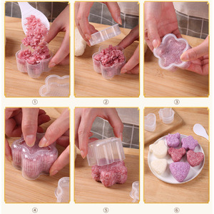 DIY Cartoon Shape Onigiri Rice Molds Triangle Rice Ball Maker <strong>Sushi</strong> Mould - Product Image 6