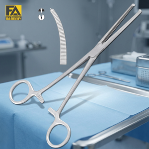Pinzas Hemostáticas Rochester-Ochsner 1x2 Dientes Curvas, Instrumento de Cirugía General, Certificado CE, Manual - Product Image 2