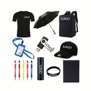 Design Customized Logopvc Keychain Marketing Promotion Corporate <b>Gift</b> Set <b>Creative</b> Advertising Combination Set - Product Image 5