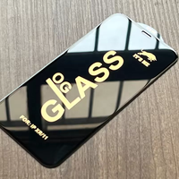 Pelindung Layar Kaca Tempered Alumina Tinggi Bingkai Hitam Full Cover untuk Samsung A55 A15 A54 S23 S24 Ultra