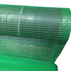 Construction protective wire mesh with color green