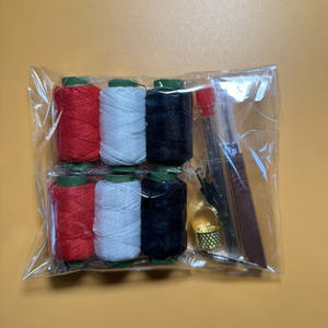 Kit de Costura de 37 Piezas con <span class=keywords><strong>Hilo</strong></span>, Descosedor, Enhebrador de Agujas, <span class=keywords><strong>Dedal</strong></span>, Agujas de Acero, Herramientas de Trabajo - Product Image 5