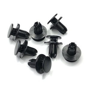 Venucia Trunk Liner <b>Clips</b> Black Plastic Nylon For D50 T70 R30 R50 <b>Bumper</b> Fender Grille Replacement Repair Parts - Product Image 3
