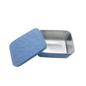 Lonchera Multifuncional a Prueba de Fugas para Niños, Contenedor Bento de Grado Alimenticio y Bandeja Interior de Acero Inoxidable Extraíble - Product Image 1