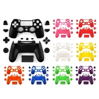 Kit de remplacement de coque de manette de jeu, housse de protection, kit de boutons pour PS4 Slim