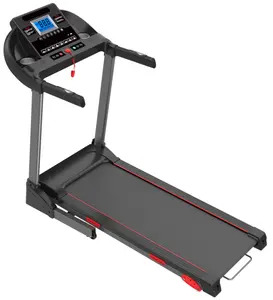 Cinta de Correr Motorizada con Pantalla LCD, Mini Máquina de Correr Plana, Plegable, Portátil