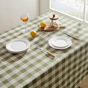 <span class=keywords><strong>Nappe</strong></span> de table Hapton classique <span class=keywords><strong>rouge</strong></span> <span class=keywords><strong>et</strong></span> blanche en coton <span class=keywords><strong>et</strong></span> lin tissé, sans plis, à <span class=keywords><strong>carreaux</strong></span> vintage, avec pompons - Product Image 5