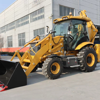 8 Ton China Backhoe Wheel Loader dengan Mesin Cummins EPA dan Pompa Kawasaki-Harga