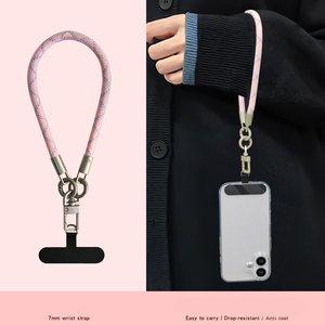 สายคล้อง<span class=keywords><strong>มือ</strong></span>ถือแบบสายรัดข้อมือ - สายคล้องโทรศัพท์<span class=keywords><strong>มือ</strong></span>ถือแบบปรับได้อเนกประสงค์ ทำจากไนลอน ป้องกันการตกหล่น ใช้ได้กับกุญแจ กระเป๋าเงิน กล้อง - Product Image 5