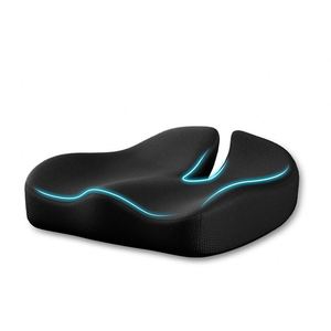 Cojín de Asiento de Espuma Viscoelástica con Diseño de Cuerno de Vaca en Forma de U, Transpirable y Personalizable, para Alivio del Coxis, para Silla de Oficina y Automóvil, Marca YUE RISE - Product Image 2