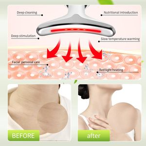 Nước nóng chống lão hóa & nếp nhăn, bọng, cằm đôi, căng thẳng cứu trợ điện mặt cổ nâng Massager để sử dụng nhà - Product Image 5