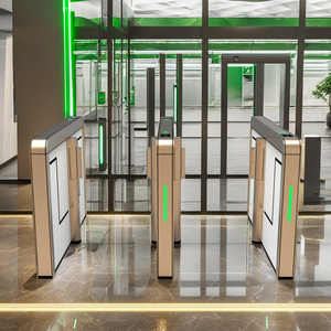 Werks preis Zugangs kontrolle Schwenk barriere RFID QR-Code-Leser Halbautomat ische manuelle Speed Gate-Gesichts erkennung Drehkreuz-U-Bahnen - Product Image 4