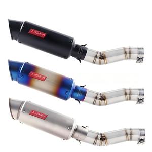 ท่อไอเสียแบบสวมสำหรับรถมอเตอร์ไซค์ Suzuki Gsxr700 Gsxr750 <span class=keywords><strong>K6</strong></span> <span class=keywords><strong>K7</strong></span> K8 <span class=keywords><strong>GSXR</strong></span> 600 750 08-09 รุ่นแบบเต็มระบบ พร้อมท่อกลาง - Product Image 1
