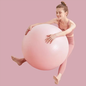 Ballon de <span class=keywords><strong>yoga</strong></span>, ballon élastique, ballon suisse <span class=keywords><strong>avec</strong></span> une capacité de charge allant jusqu'à 200 livres, adapté aux bureaux, aux maisons et aux salles de sport - Product Image 2