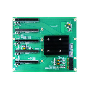 การ์ดอะแดปเตอร์ PCIe 4.0 Baseboard DDR4 1 ถึง 5 X16 สำหรับการ์ดจอ เซิร์ฟเวอร์ การขยาย GPU - Product Image 2