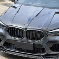 Capot moteur en fibre de carbone style LD personnalisé pour BMW X5 X6 G05 G06 X5M X6M 2021 2022 – Kit carrosserie amélioré en carbone