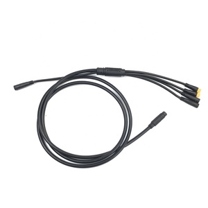 电动自行车电源线 2针 3针 5针 9针 M8 IP65 防水连接器 4合2线 LED灯 - Product Image 3
