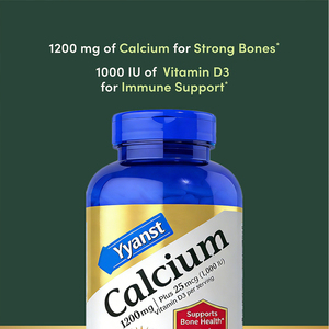 Cápsulas de Gel Suave de Calcio y Vitamina D para Adultos, Apoyo Nutricional Deportivo OEM/ODM para la Salud Ósea, Inmunológica y de las Articulaciones (Personalizable) - Product Image 4