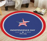 Buy Kid Room Fluffy Microfiber Rug Round Kids Carpet Children Carpet