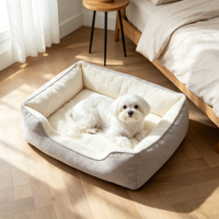 Cama para Gatos con Base Antideslizante y Logotipo Personalizado, Cómoda y Suave, Tipo Nido, para Mascotas Grandes, Medianas y Pequeñas