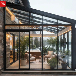 PA Winter Garden Room <span class=keywords><strong>Solarium</strong></span> aislado Porche cerrado Aluminio Sunroom Conservatory Four Seasons Lowes Glass House - Product Image 1