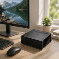 Mini PC CHUWI CoreBox léger en alliage d'aluminium, Intel I5, Windows 11 Pro, 16 Go de RAM, 512 Go de SSD, ordinateur Tyni pour le bureau