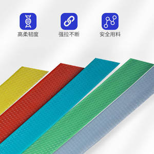 Sangles en acier tissées en plastique PET vert du fabricant, 1608 PET, matériau papier, sangles en acier colorées - Product Image 1