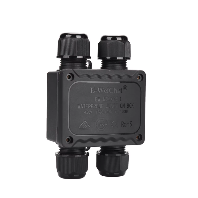 E-Weichat Factory 2 Pin IP68 Waterproof Junction Box Nylon Material Underground LED Light for Underground Use